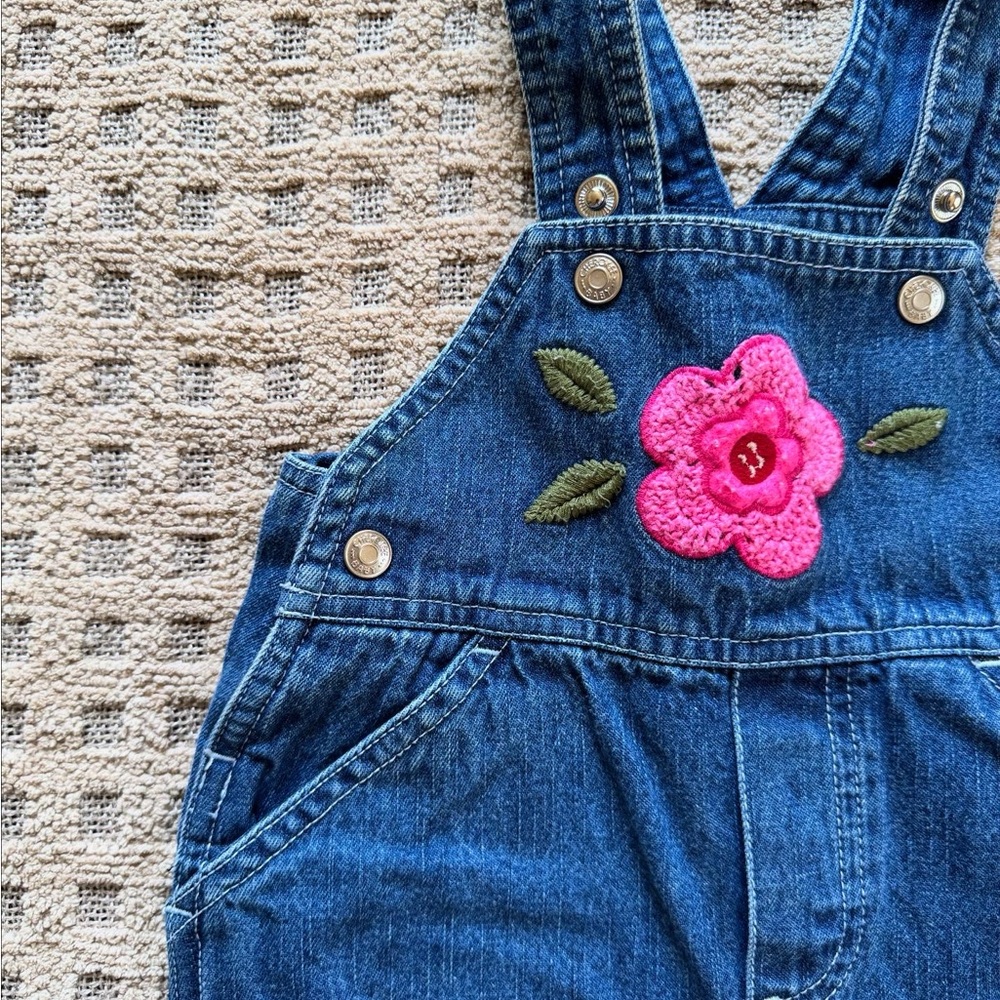 Vintage Cherokee Baby Girl Overalls